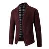 Sweater Men'S Fashion Jacket Warm Comfortable Mature Versatile Casual Knitted Cardigan Men'S Long Sleeves