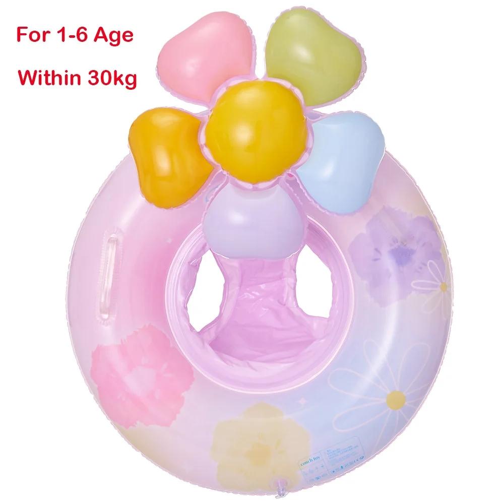 ROOXIN Baby-Schwimmschlauch, Kinder-Schwimmsitzring, aufblasbarer Spielzeug-Schwimmring, Schwimmkreis für Kinder, Schwimmbecken, Wasserspielgeräte