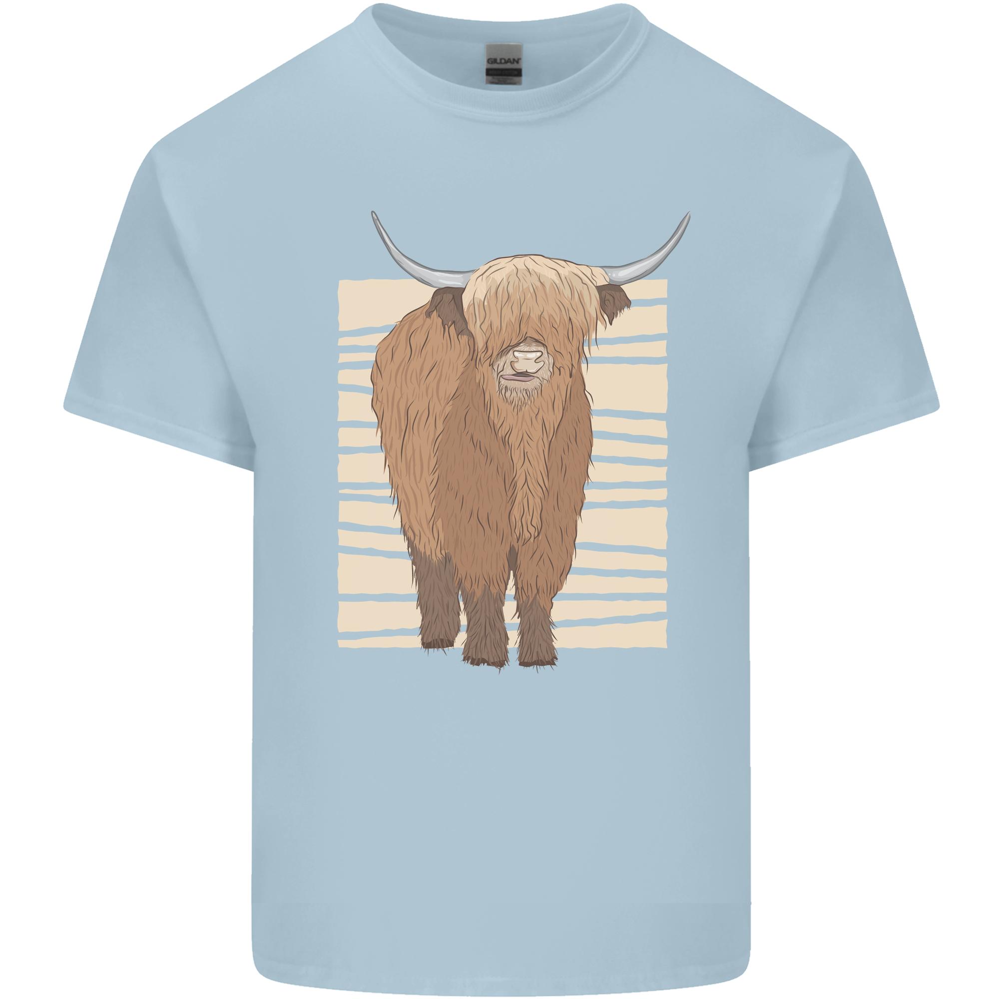 A Chilled Highland Cow Unisexs Light Cotton TShirt S
