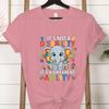 Its A Different Ability Autism Teacher Shirt Autism Awareness Cartoon Design Woman Tshirts Special Education Gift Classic Tops