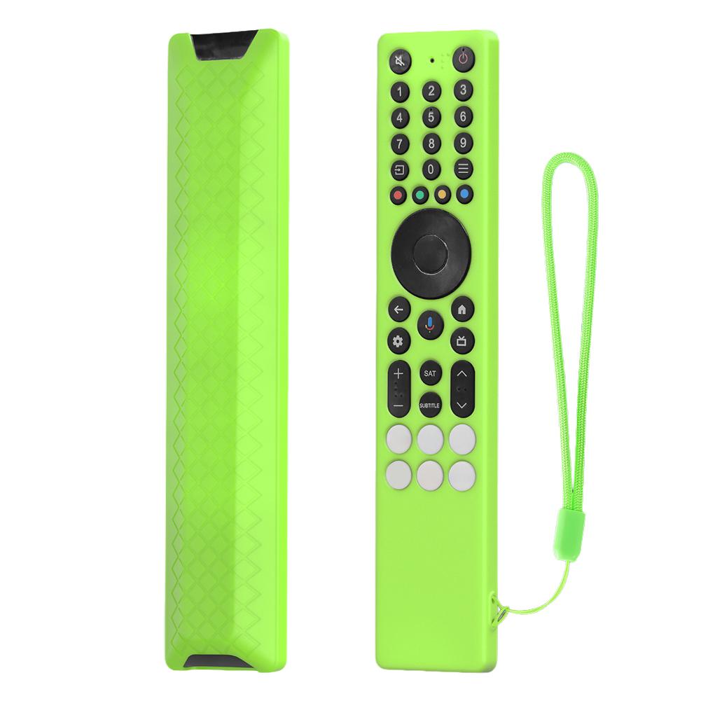 For TCL RC833A Silicone Remote Control Case Anti-Scratch Drop-Proof RC Cover Waterproof Television RC Shell Smart TV Accessories