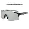 Sportbrille neue Outdoor farbwechselnde Sonnenbrille Herren- und Damenmode winddichte Fahrradsonnenbrille