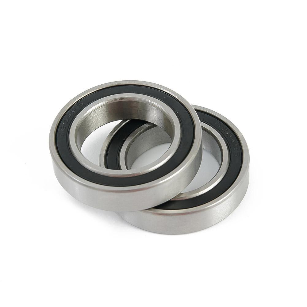 Bike Bearings Black+Silver High Quality Steel 2 Pcs