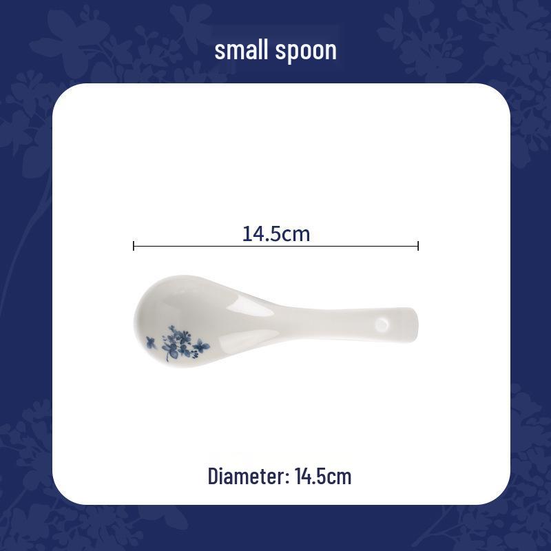 Shunxiang Jialan Angliškas Retro Keramikos Dubenėlių ir Lėkščių Rinkinys - Po glazūra stalo indai sriubai ir ryžiams.