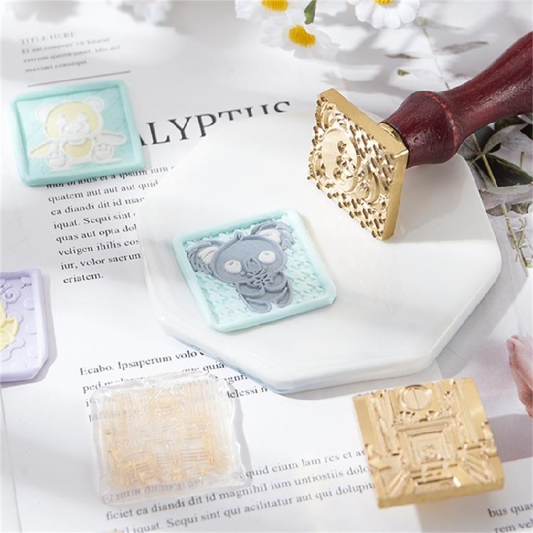 Bär Wachsstempel Tier Serie Siegelwachs Stempel für Umschlag Hochzeitsdekoration