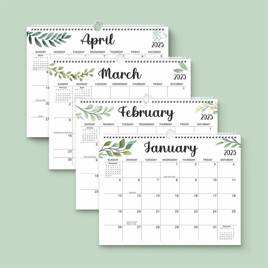 Wall Calendar - Month Wall Calendar With Date,Thick Paper For Organizing & Planning