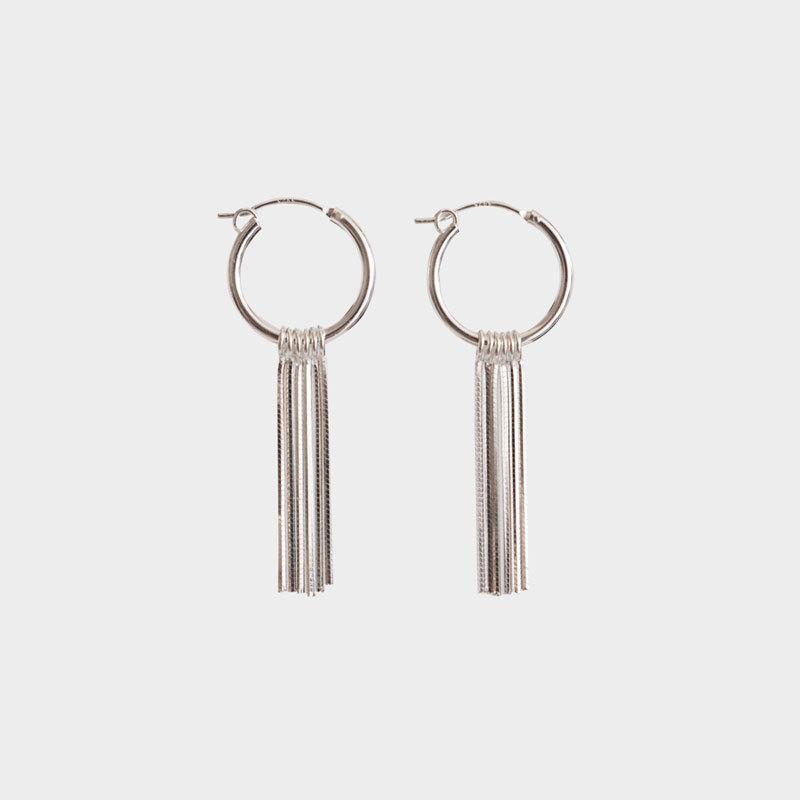 

Маленький дизайн сенсорные потоковые советские серьги катушка минималистский и высокий смысл