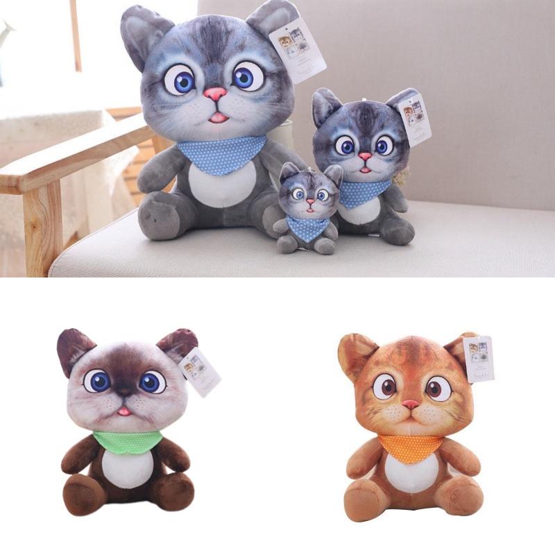 Japanese Long Tomato Cat Plush Toy Pillow Cute Stuffed Animal With Soft Pp Cotton Fill