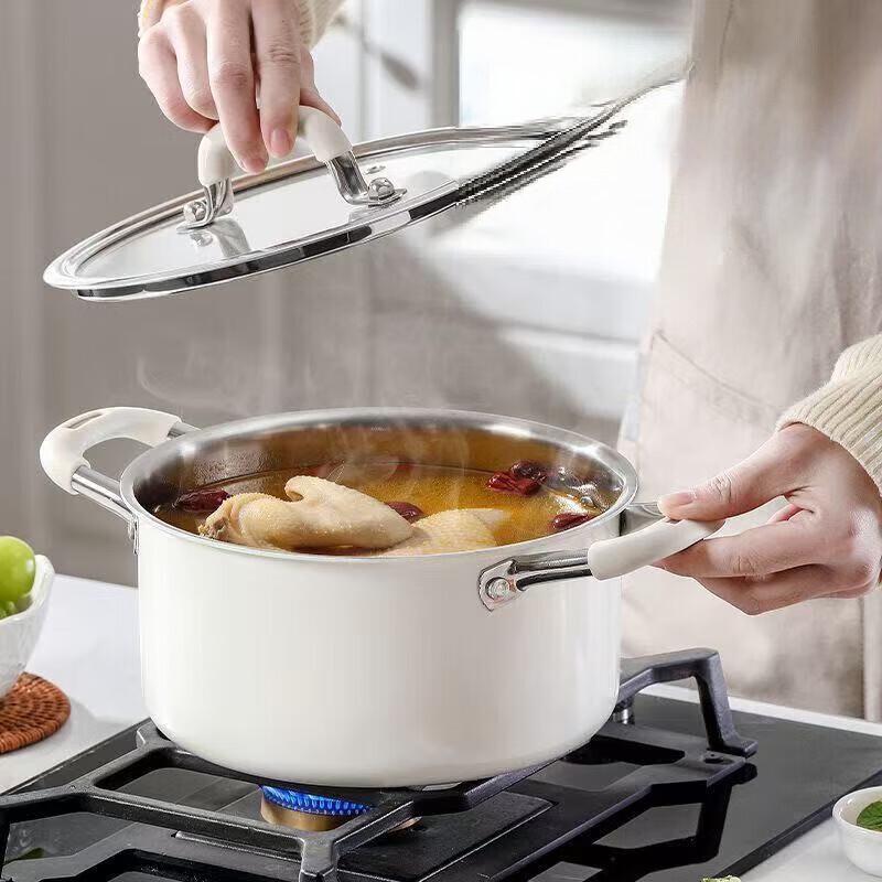 Wutuo 316 Stainless Steel Steamer Soup Pot