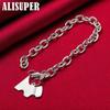 Bracelet pendentif chien en argent sterling 925, bijoux