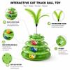 Multi Layer Cat Track Ball Toy Rotating Ball Interactive Cat Toy  Kitten Entertainment