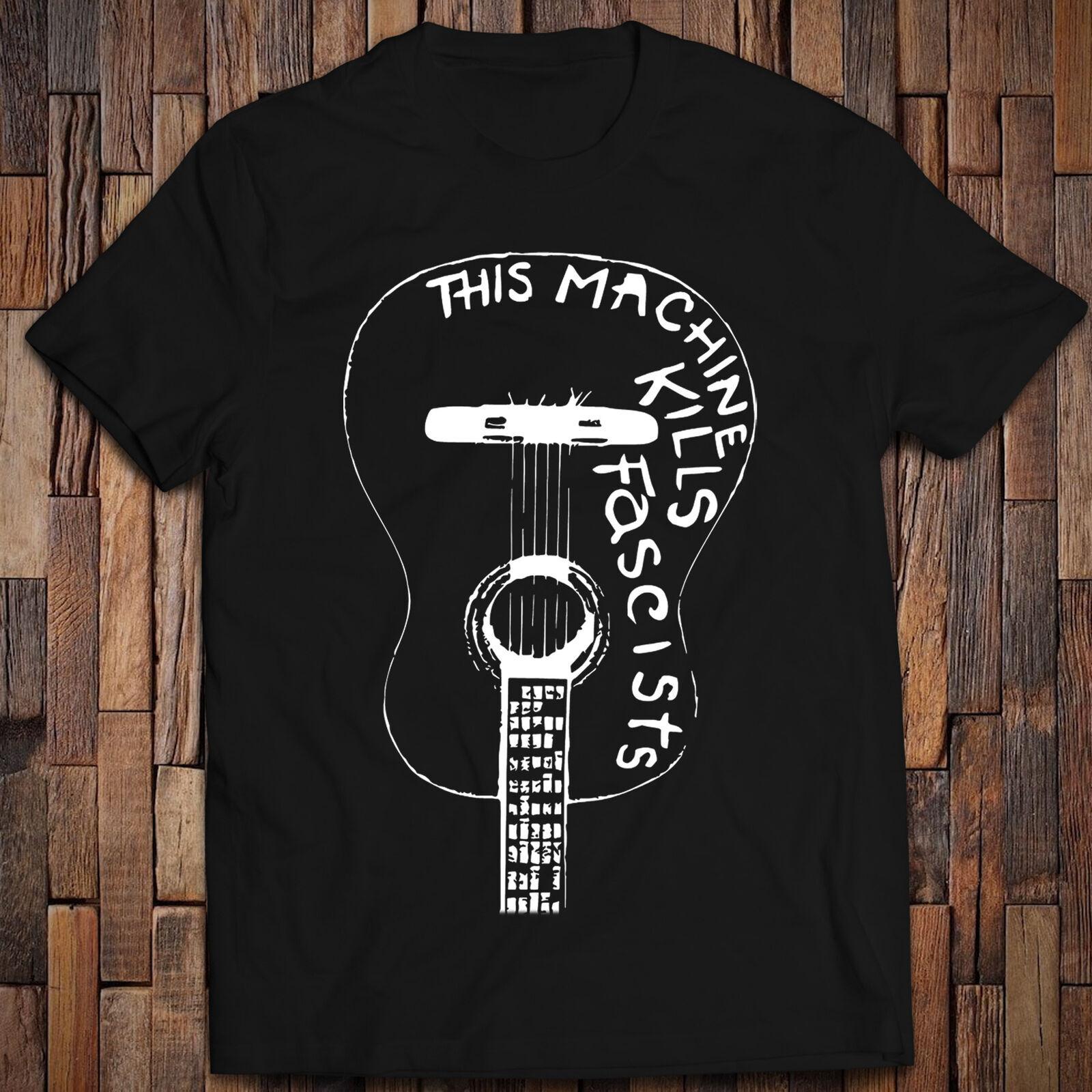 

26 This Machine Kills Fascists on Woody Guthrie s Guitar T-Shirt TMB2325 Unisex T-Shirt XXXXL