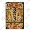 Putuo Decor Vintage Tin Sign Plaque Metal Iron Painting Wall Art Posters for Barber Shop Decoration Accessories Man Cave Home