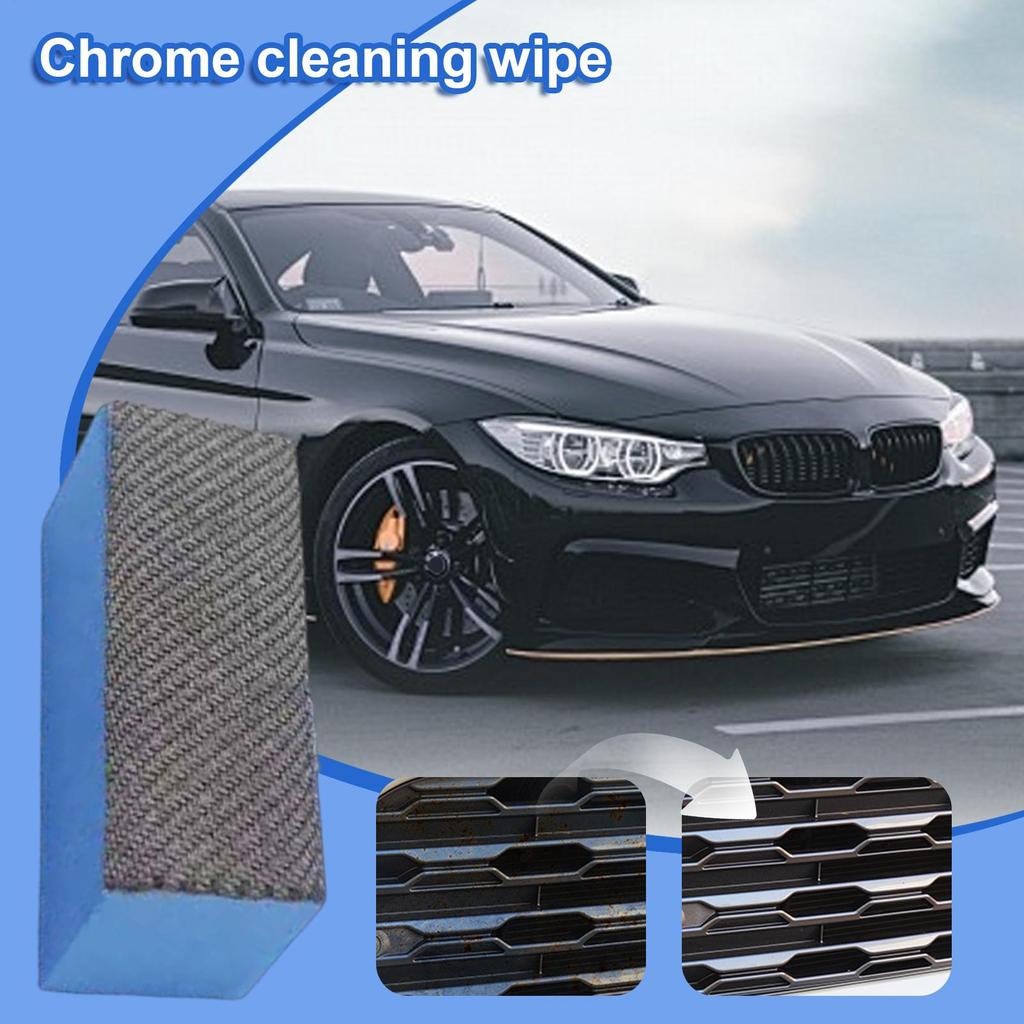 Car Chrome Plated Restore Pad Wipe WipeCar Rust Refining Renovate Repair Cleaning Auto Accessoires Car Cleaning Polish Eraser
