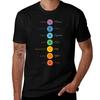 Chakras Affirmations TShirt Big and Tall Short Sleeve Tee