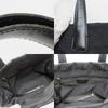 Used CHANEL Tote Bag PM New Travel Line Jacquard Nylon/leather Black COCO Mark