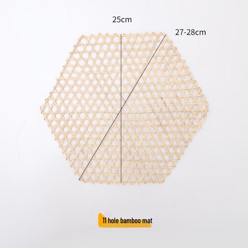 Hand-Woven Non-Stick Bamboo Steaming Mat