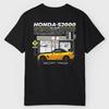 Honda Heren- en Dames-T-shirt Zomer Nieuw Katoen Tee Honda S2000 Auto Korte Mouw Lente en Herfst Motorfiets Fietsen Top
