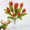 Tulip Simulation Flower Ome Living Room Offee Table Decoration Floral Arrangement Flower Tulip Bundle Garden Greening Project
