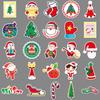50 Christmas Cartoon Doodle Festival Guka Scooter Laptop Suitcase Decoration Waterproof Stickers