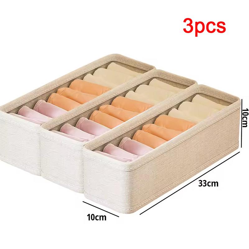 1/2/4pcs Drawer Wardrobe Storage Organizers Cabinet Drawer Clothes Storage Box for T-Shirts Jeans Underwear Pants Organizer Box