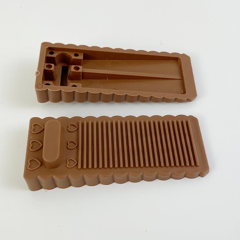 Stackable Silicone Door Stop Wedge Doorstops Anti Collision Home Office Door Rear Retainer
