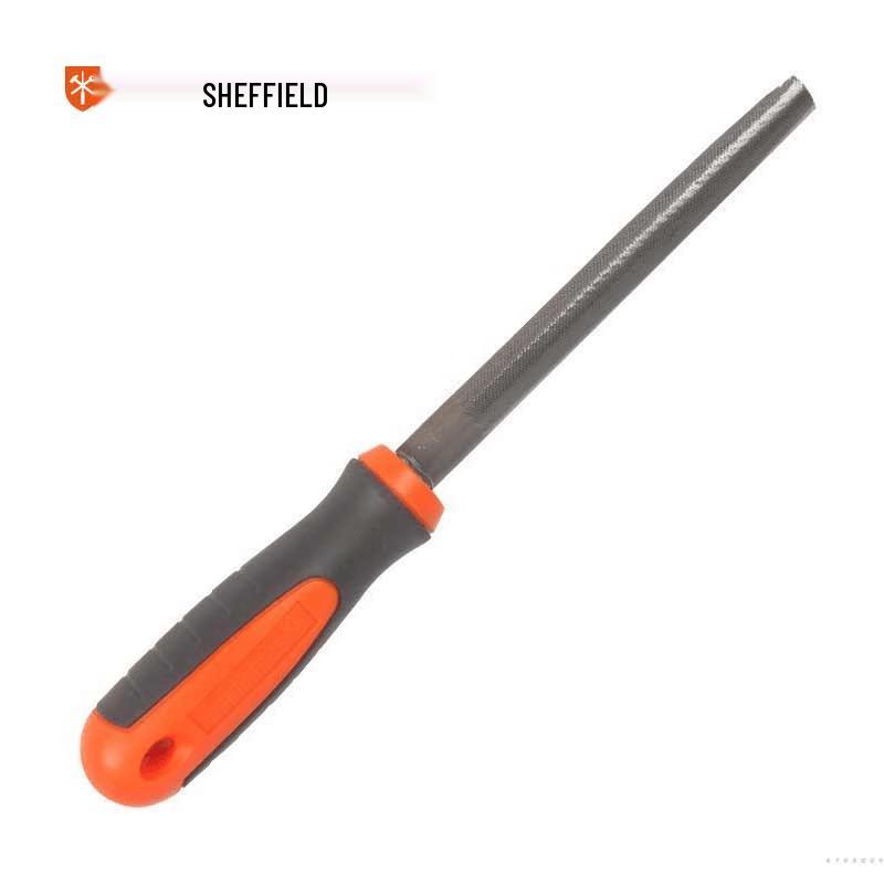 Steel Shield 12-inch Coarse-Cut Half-Round File