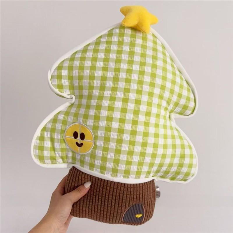 

Cartoon Dopamine House Pillows With Embroidered Fabric For Kids Room Decor