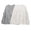 European and American Style, New Women's Clothing, Classic, Fashionable, Sweet Bow Pullover 1269568