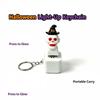 Light Up Christmas Key Ring Keyboard Clicker Button Sound Pendant Voice Keychain  Party Small Gift