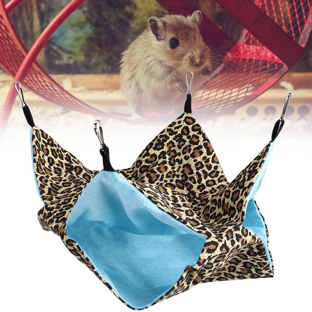Double Layer Canvas Pet Hammocks Hanging Bed Sleeping Bag for Small PetType C