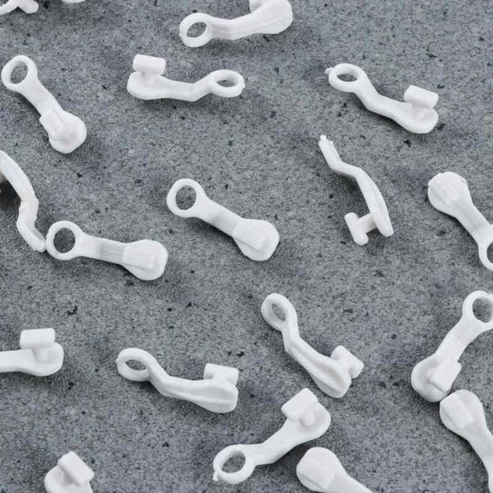 Hängen Clip Auf Ersatz Drape Zubehör Vorhang Gleiter Haken Schiene Schiene Läufer Vorhang Ringe