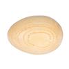 Wooden Maracas Egg Shakers Musical Percussion Instrument Eggs 2Pcs Beige
