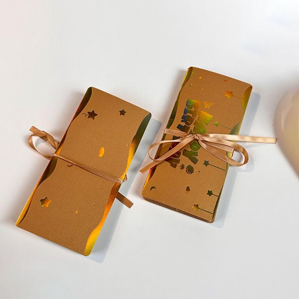 Foldable Musical Light Greeting Card 3D Pop-Up Red Envelope Greeting Card Surprise Gift