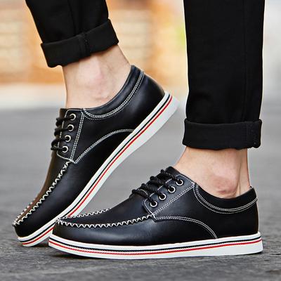 Lederschuhe, lässige Turnschuhe, Herren-Schuhe, zum Fahren, bequeme Spaltleder-Schuhe, Werkzeugschuhe