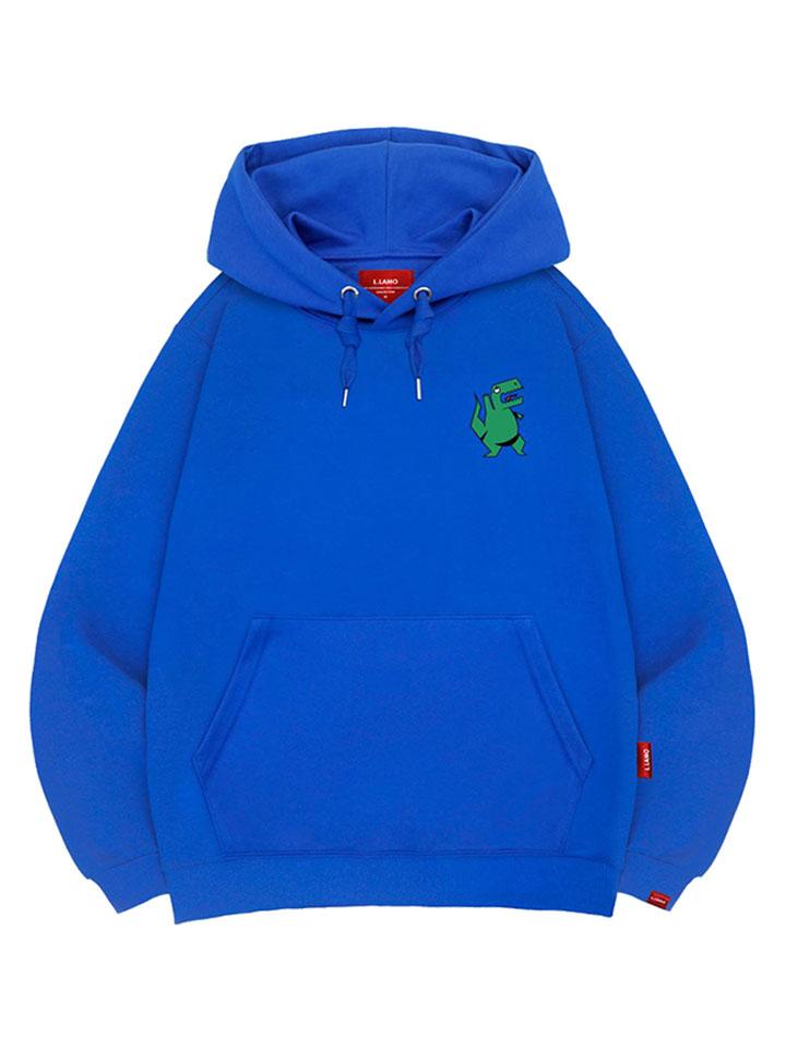 Angry Dino Hoodie Unisex Big Size M~4Xl