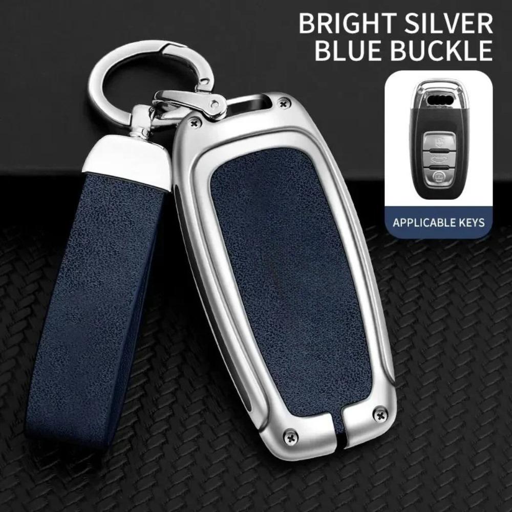 Suitable for Q5 2017 2016 2015 2013 2012 2011 2010 Zinc Alloy Car Key Case High-end Car Key Set Accessories