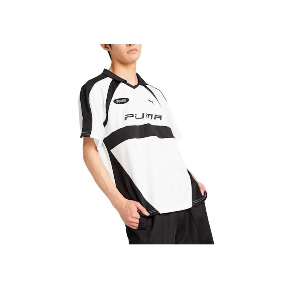 Puma Fashionable Versatile Soft Skin-Friendly Soccer Jersey Unisex Tops White 631242-02