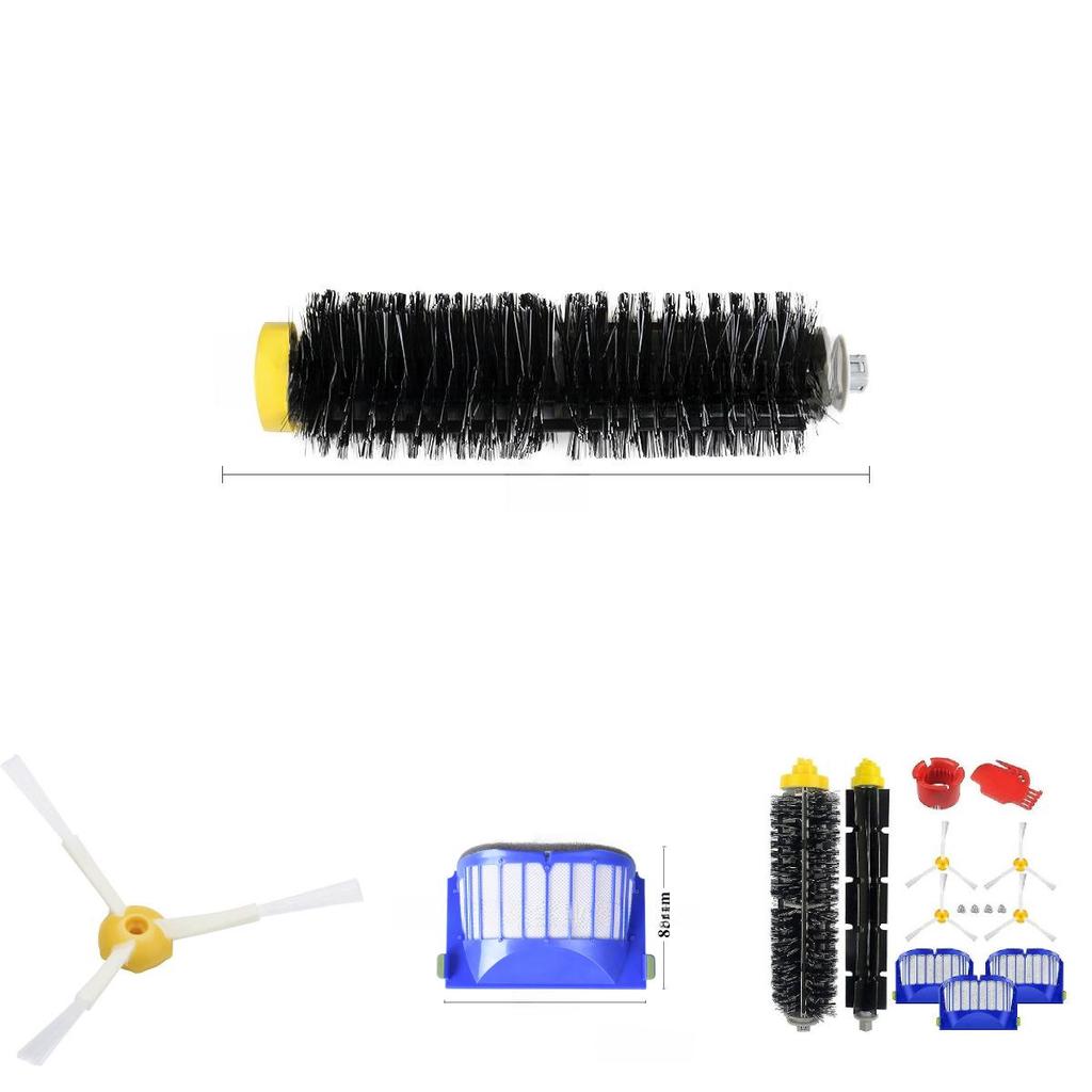 For Irobot Roomba 500 And 600 Series Replacement Parts With Filter Brush And Wheel For House