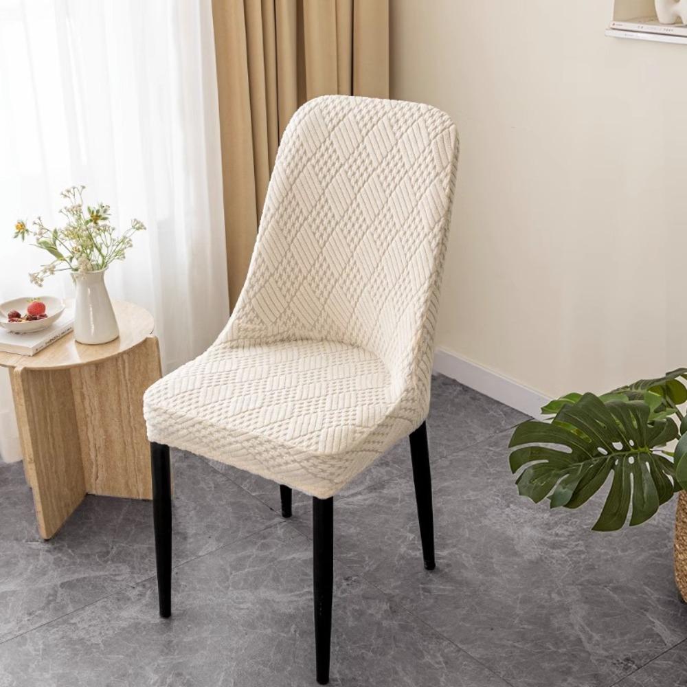 Universal Luxury Dining Chair Covers Stretchable Seat Covers for Home Kitchen Chairs with Backrest Protector