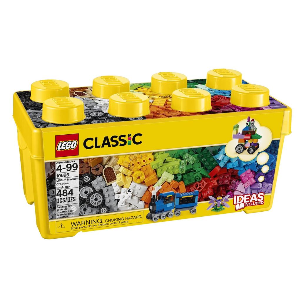 LEGO Classic Yellow Ideas Box Plus 10696 (Toy for Boys and Girls)