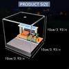 1:64 Parking Display Case Storage Decoration Scene Layout Mini Toy Car Garage Landscape for