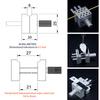 Mini Portable Workbench Vice Hand Vise Handheld Jig Metal Precision Bench Vise Military Model Coloring Sanding Remodeling Tool