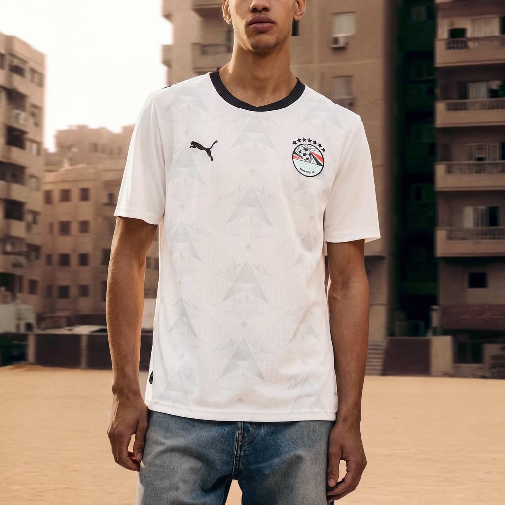 Puma Egypt 2026 Away Jersey 'PUMA White Feather Gray' Men's 783557-02