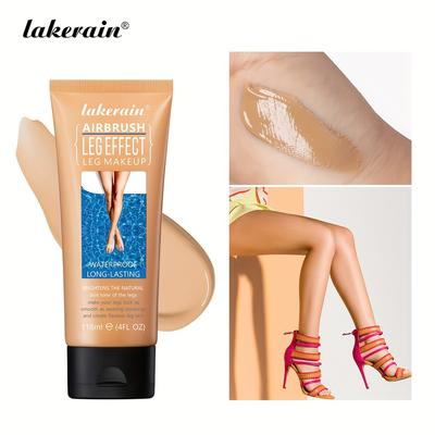 Lakerain Lightweight Leg Makeup Lotion Body Skin Concealer, Moisturizing, Waterproof and Blendable Long-lasting Makeup, Even Skin Tone