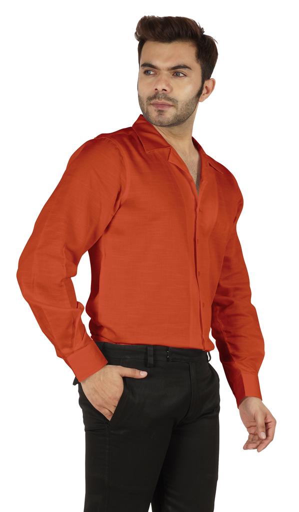 BestMan Solid Long Sleeve Cotton Shirts For Men  S Formal Button Down Regular Fit