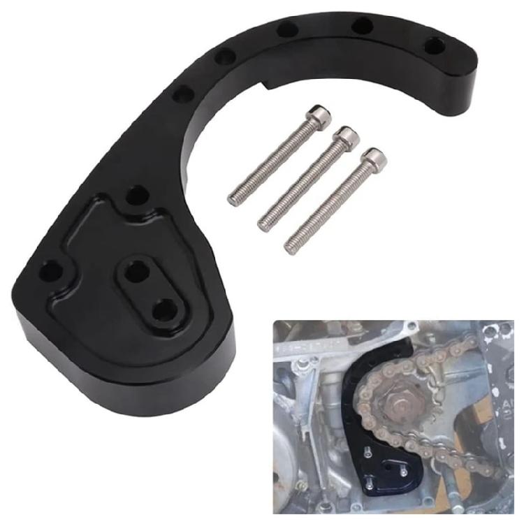 Easy Installation Engine Case Saver Case Motor Engine Chain Guard with Hardware for Banshee 350 YFZ350 ATV Accessories