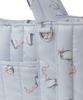 Maison de FLEUR Penguin Quilted Shoulder Bag, Light Blue, F, Shoulder Bag, 08000626400