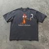 Baked Chicken Shirt, Funny Smoking Chicken Stoner Tee, Farm Animal Tee, Weed Shirt, 420 Shirt, Comfort Colors, Graphic Tee, Rooster Shirt