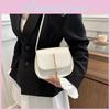 Vintage Fashion Mini Tassel Saddle Bag For Women In Stylish Black White Yellow Colors